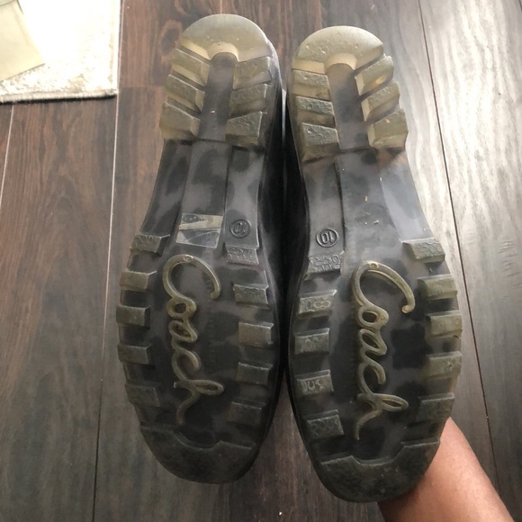 Coach rain boots - Picture 4 of 5